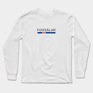 Fossálar Iceland Long Sleeve T-Shirt